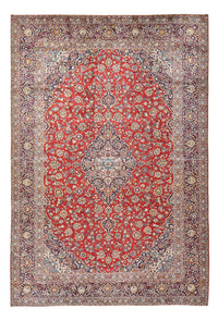 Alfombra persa - Keshan - 455 x 301 cm - rojo