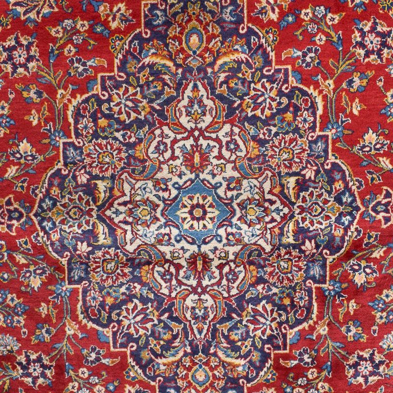 Alfombra persa - Keshan - 455 x 301 cm - rojo