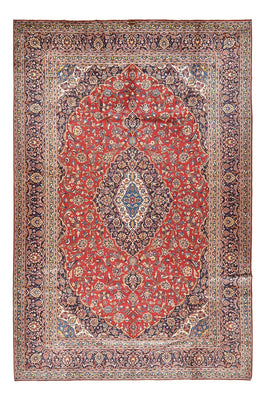 Alfombra persa - Keshan - 478 x 307 cm - rojo