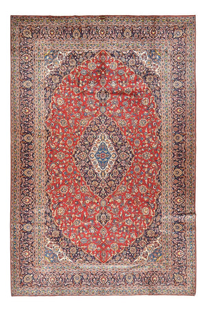 Alfombra persa - Keshan - 478 x 307 cm - rojo