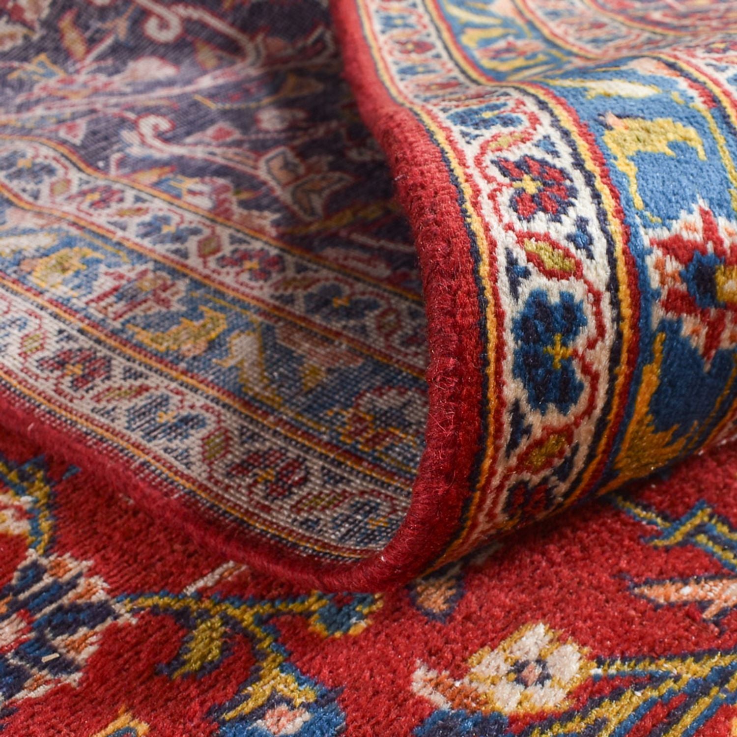 Alfombra persa - Keshan - 478 x 307 cm - rojo