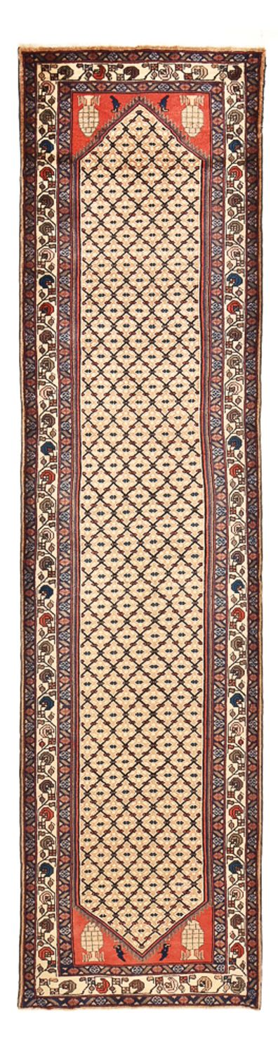 Alfombra de pasillo Alfombra persa - Nómada - 383 x 100 cm - arena