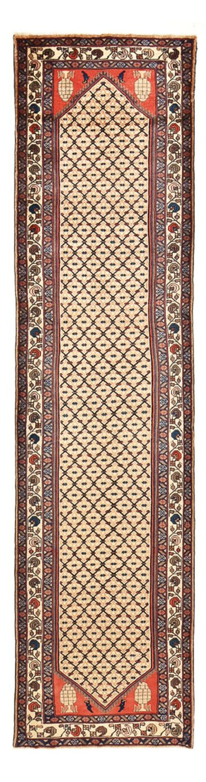 Alfombra de pasillo Alfombra persa - Nómada - 383 x 100 cm - arena