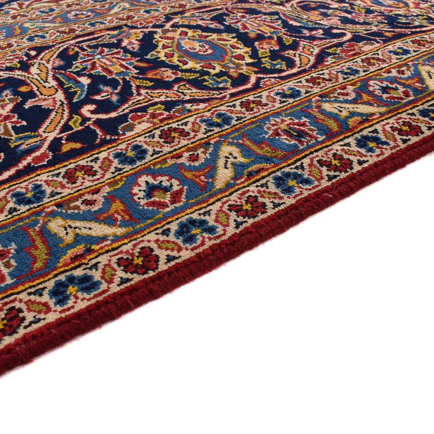 Alfombra persa - Keshan - 396 x 301 cm - rojo