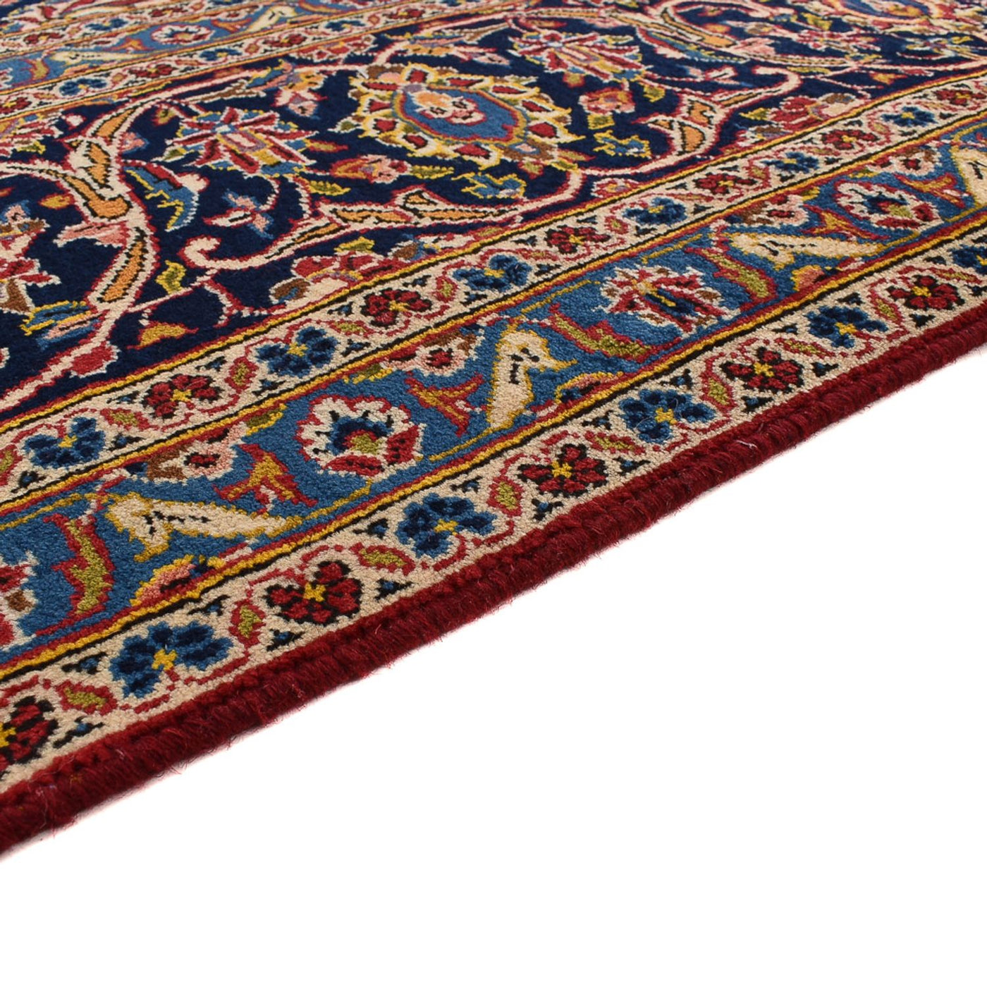 Alfombra persa - Keshan - 396 x 301 cm - rojo