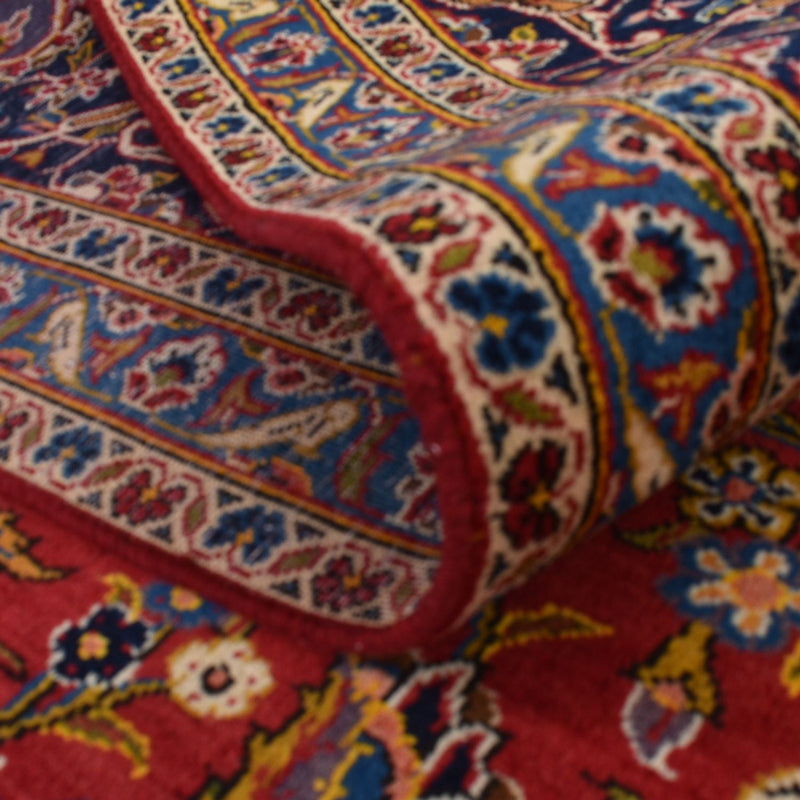 Alfombra persa - Keshan - 396 x 301 cm - rojo