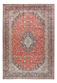 Alfombra persa - Keshan - 452 x 310 cm - rojo