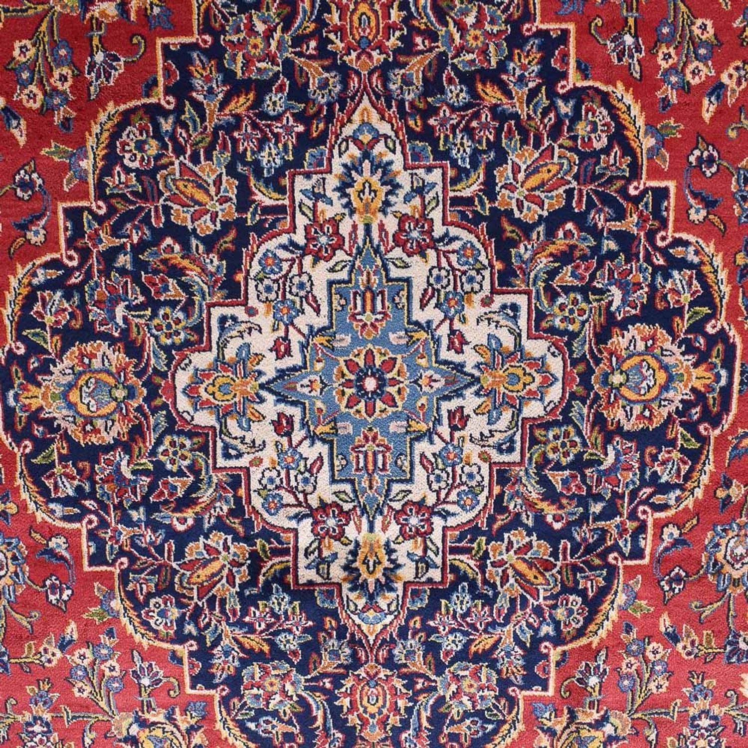 Alfombra persa - Keshan - 452 x 310 cm - rojo