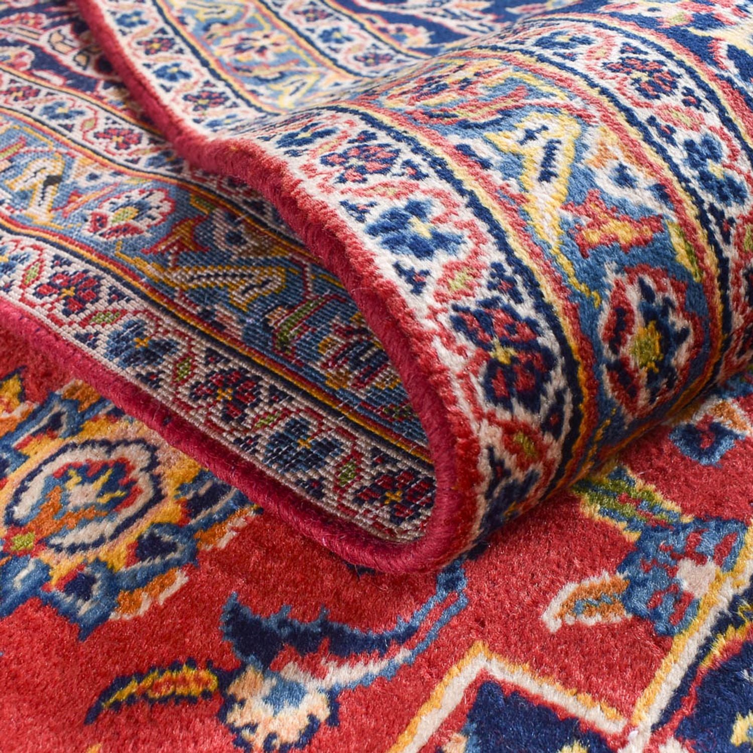 Alfombra persa - Keshan - 452 x 310 cm - rojo