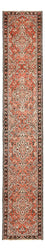 Alfombra de pasillo Alfombra persa - Nómada - 468 x 85 cm - rojo claro