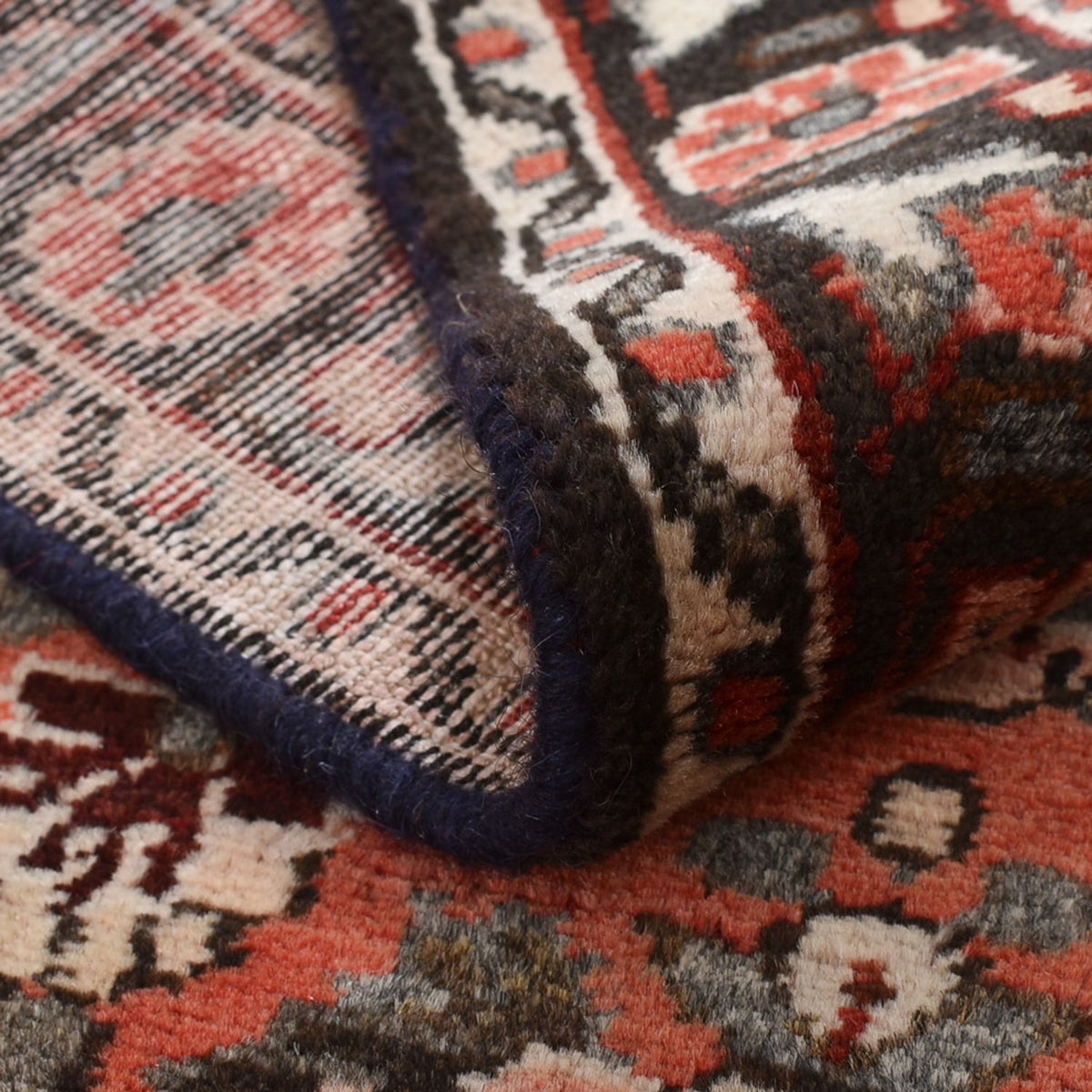 Alfombra de pasillo Alfombra persa - Nómada - 468 x 85 cm - rojo claro