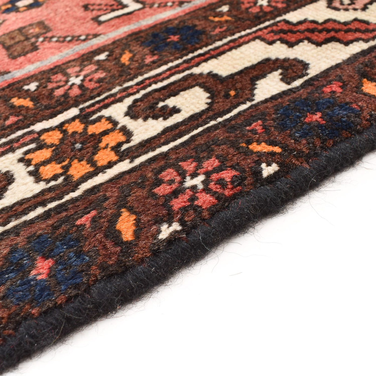 Alfombra de pasillo Alfombra persa - Nómada - 452 x 98 cm - rojo claro