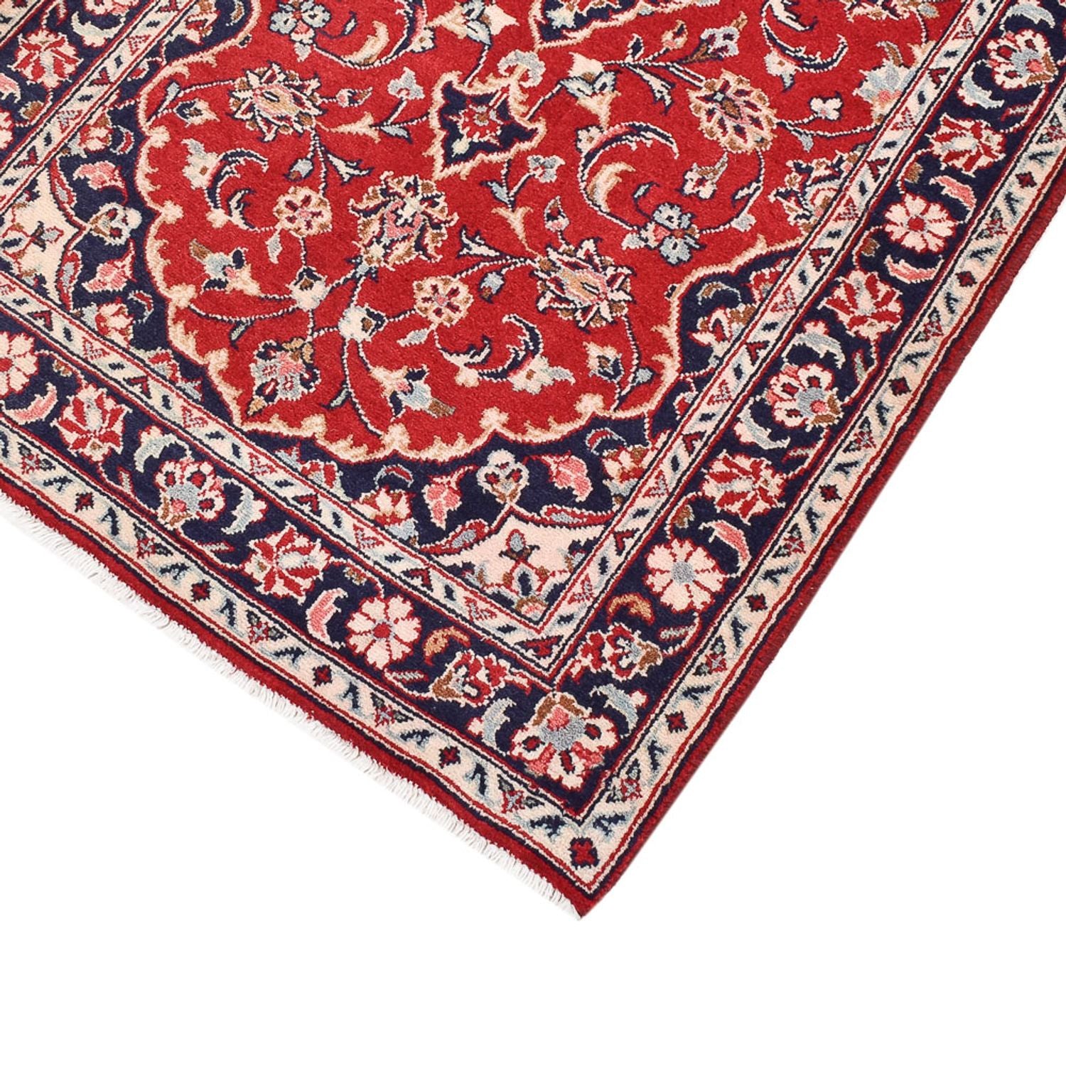 Alfombra de pasillo Alfombra persa - Keshan - 300 x 80 cm - rojo