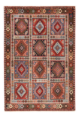 Alfombra persa - Nómada - 148 x 100 cm - multicolor