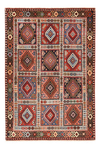 Alfombra persa - Nómada - 148 x 100 cm - multicolor