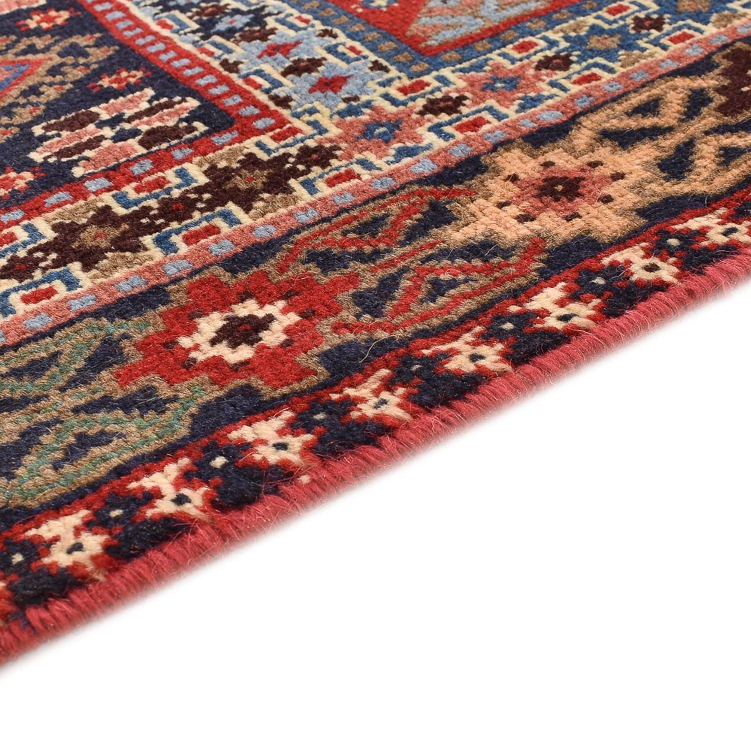 Alfombra persa - Nómada - 148 x 100 cm - multicolor