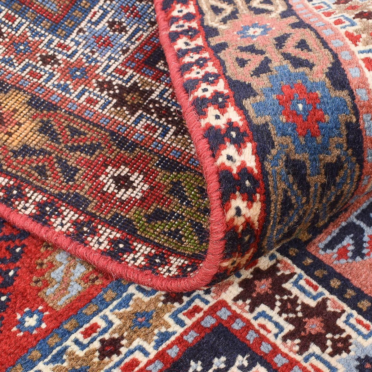 Alfombra persa - Nómada - 148 x 100 cm - multicolor