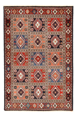 Alfombra persa - Nómada - 150 x 97 cm - multicolor
