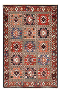 Alfombra persa - Nómada - 150 x 97 cm - multicolor