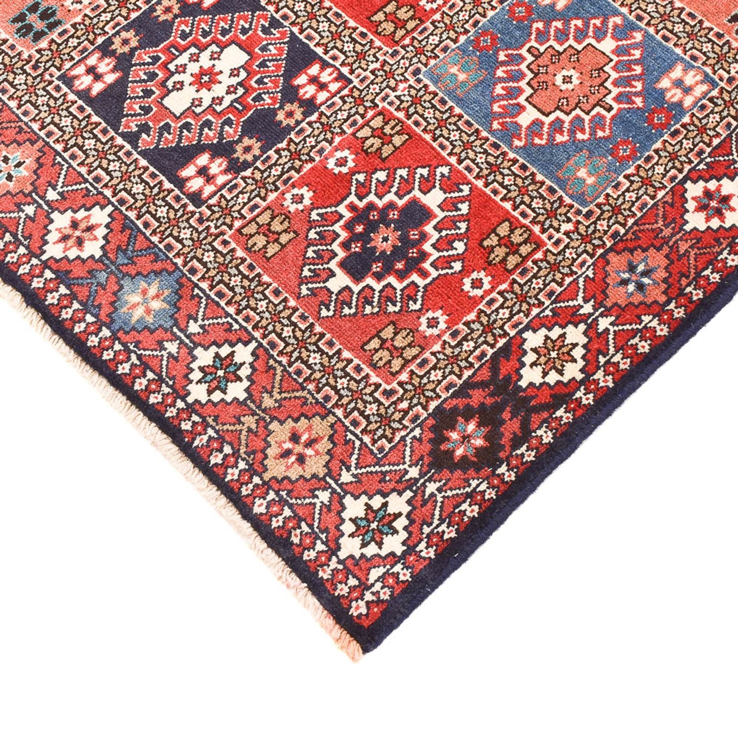 Alfombra persa - Nómada - 150 x 97 cm - multicolor