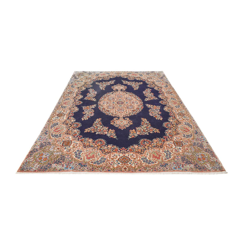 Alfombra persa - Real - 340 x 257 cm - azul oscuro