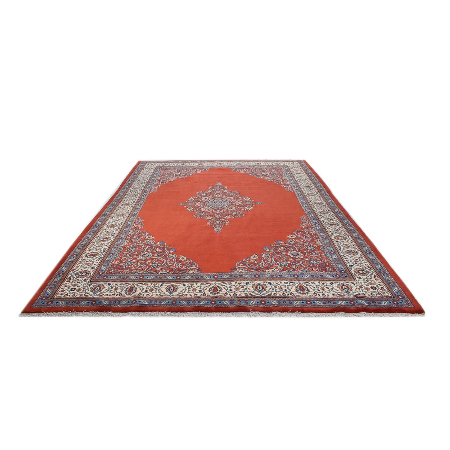 Alfombra persa - Clásica - Real - 384 x 272 cm - rojo