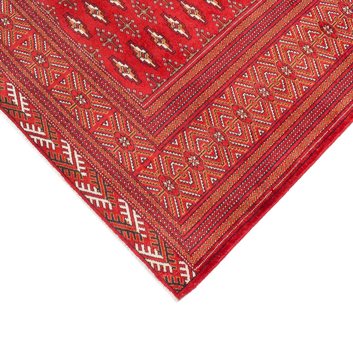 Alfombra Turkaman - 385 x 305 cm - rojo