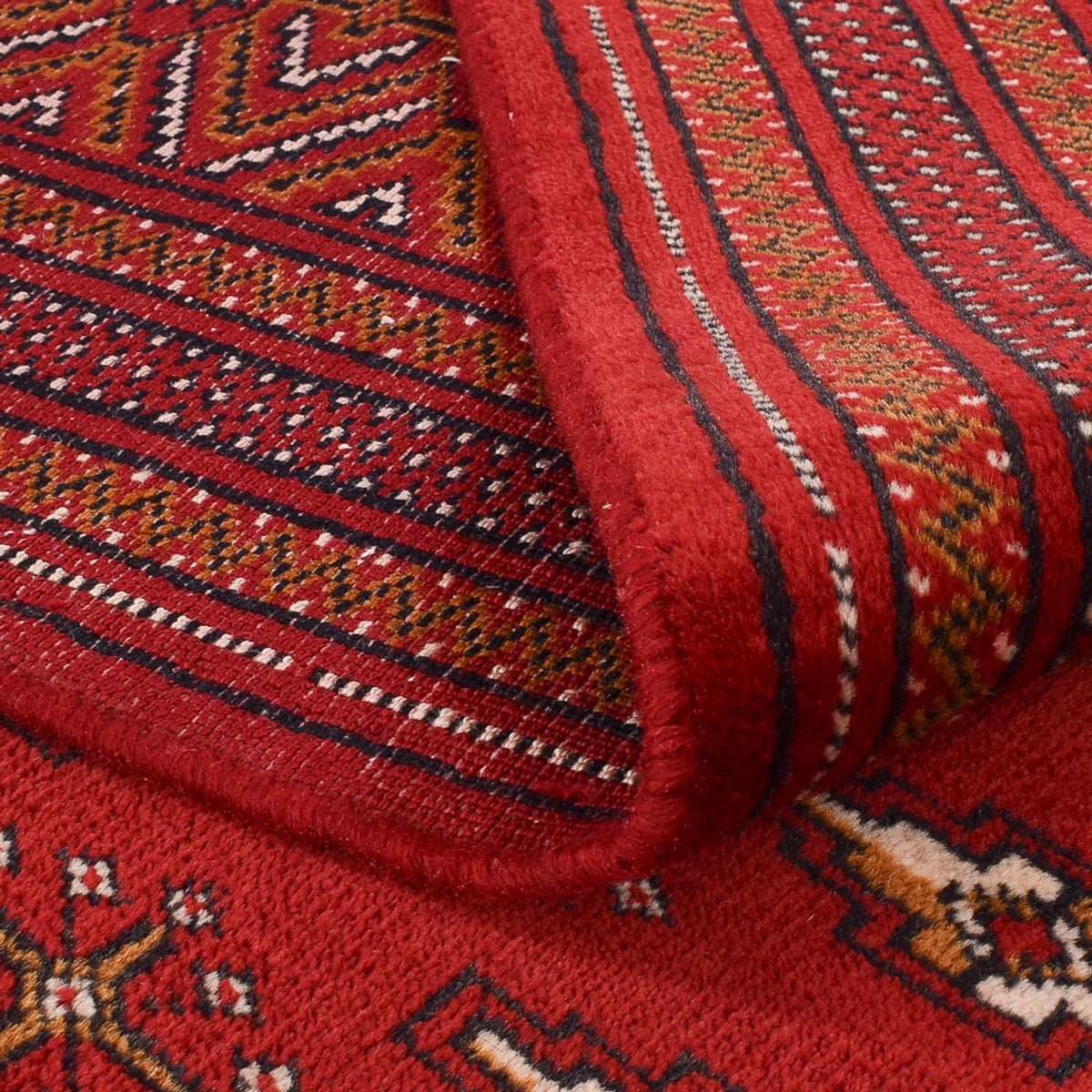 Alfombra Turkaman - 385 x 305 cm - rojo