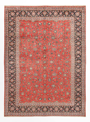 Alfombra persa - Keshan - 415 x 297 cm - rojo