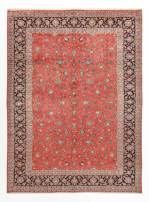 Alfombra persa - Keshan - 415 x 297 cm - rojo