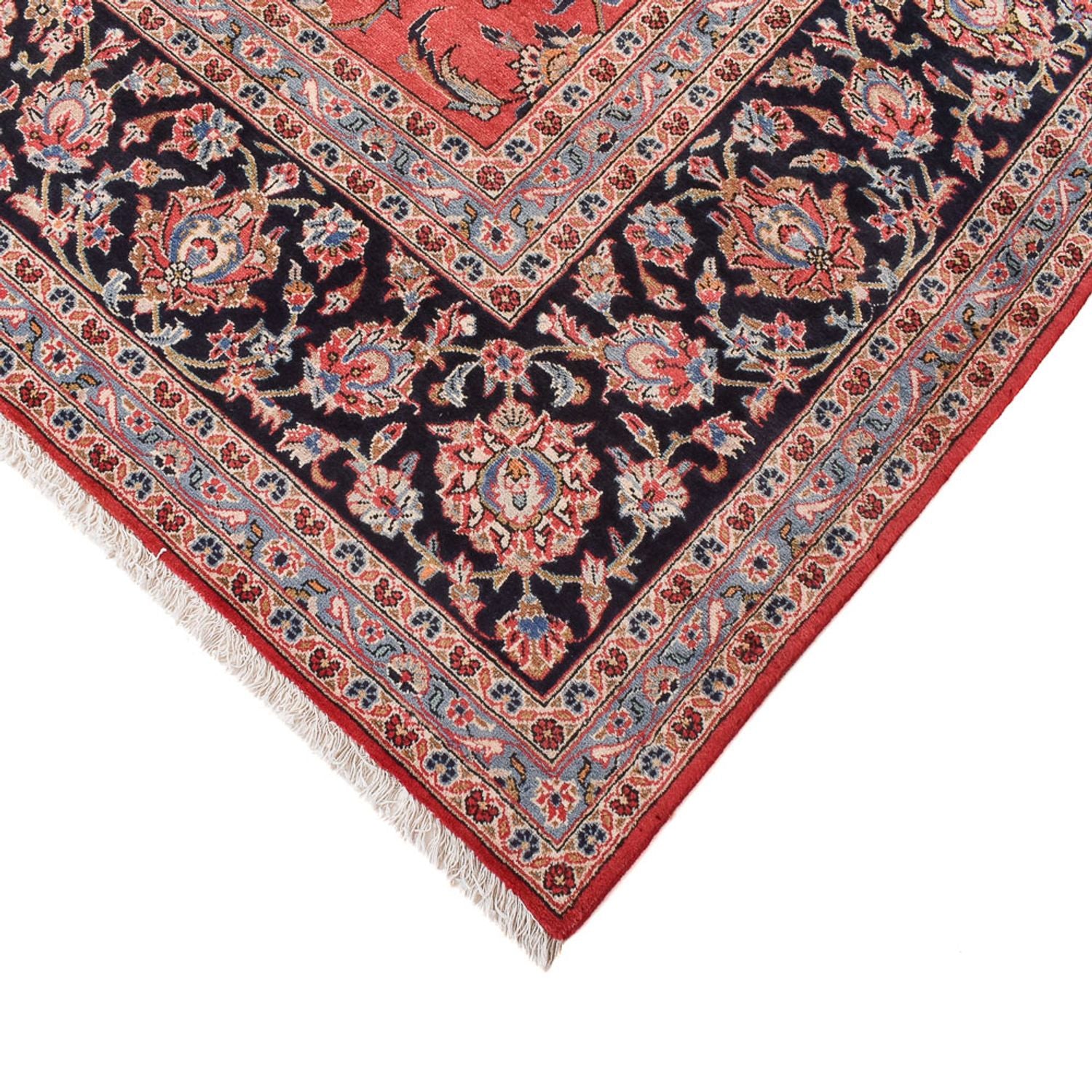 Alfombra persa - Keshan - 415 x 297 cm - rojo