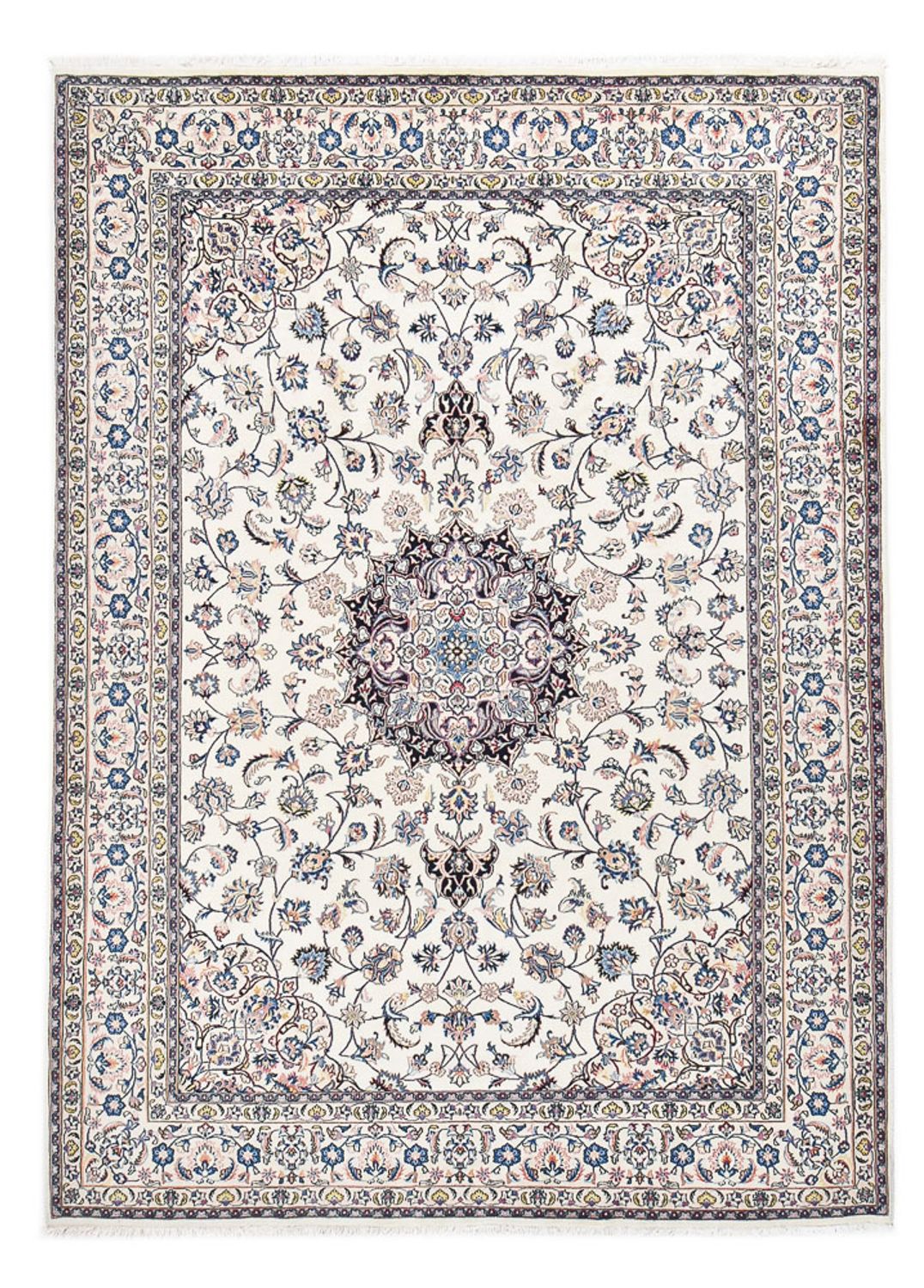 Alfombra persa - Clásica - Real - 336 x 241 cm - gris claro