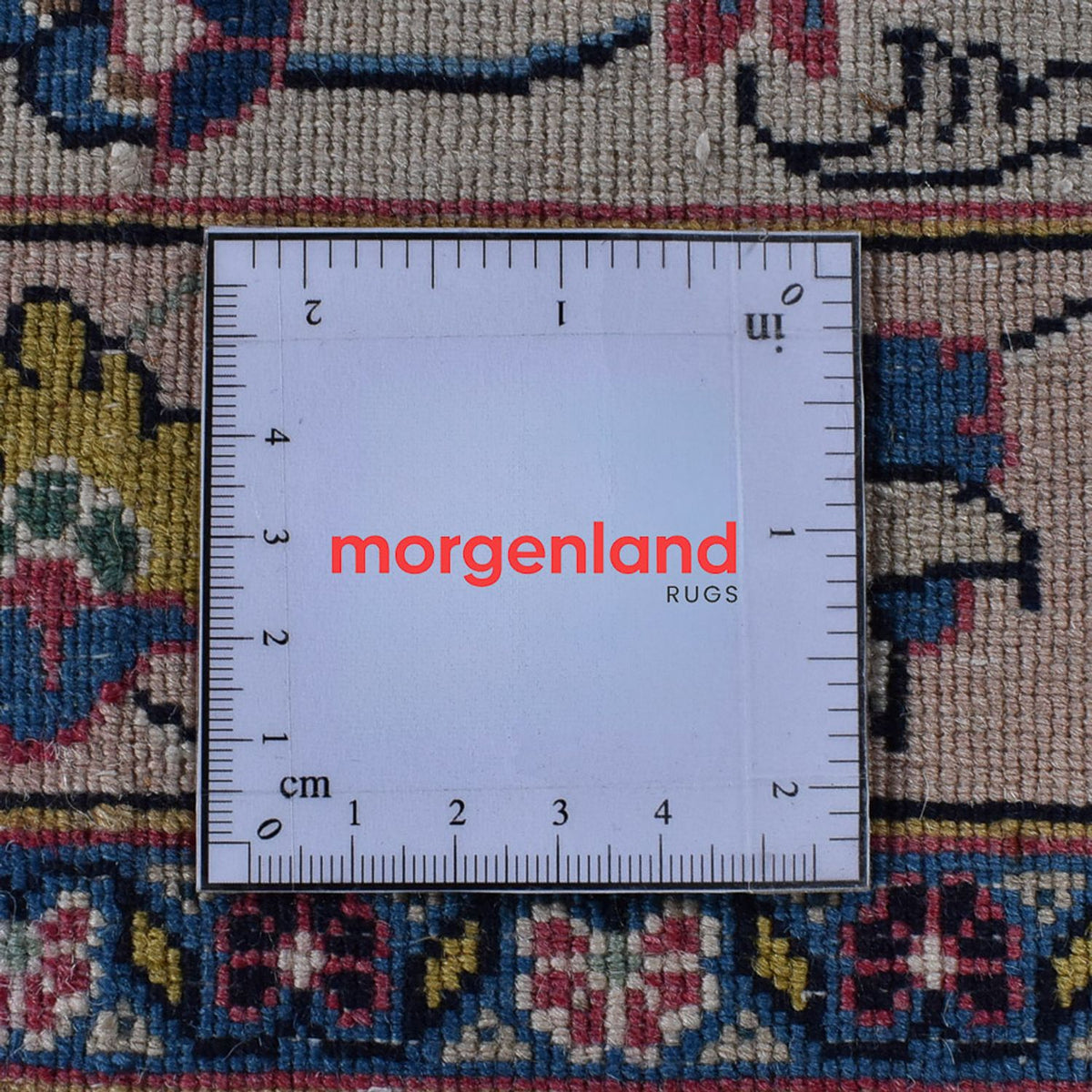 Alfombra persa - Clásica - Real - 336 x 241 cm - gris claro