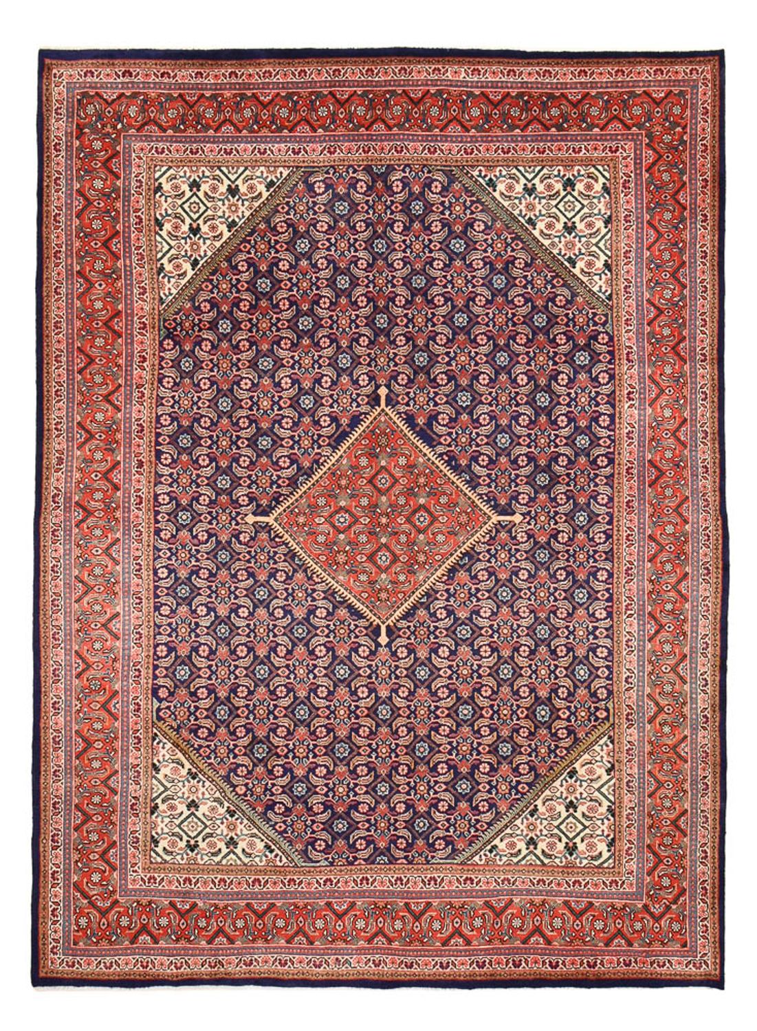 Alfombra persa - Clásica - 395 x 289 cm - púrpura