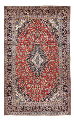 Alfombra persa - Keshan - 482 x 295 cm - rojo