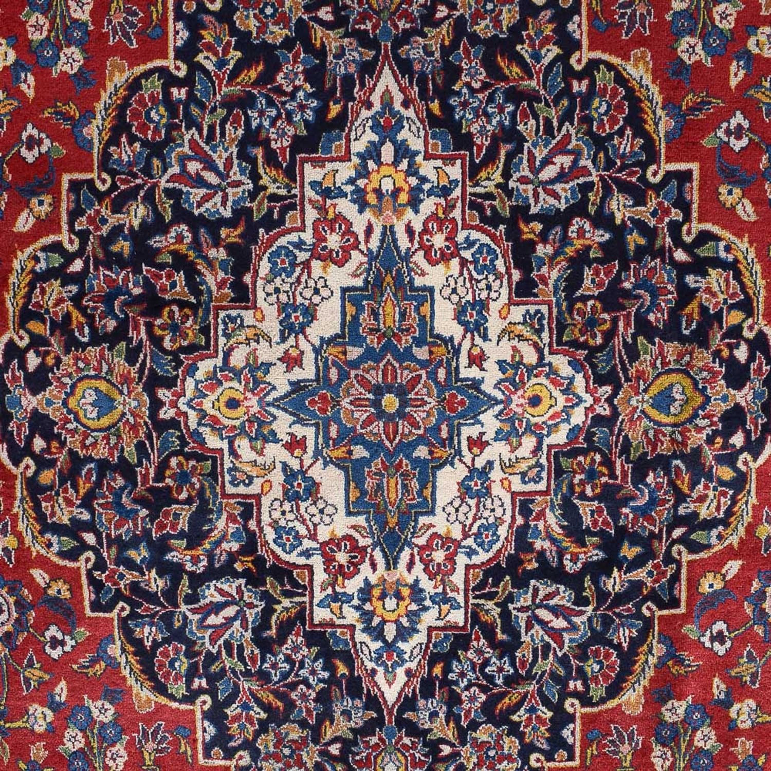 Alfombra persa - Keshan - 482 x 295 cm - rojo