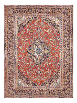 Alfombra persa - Keshan - 390 x 294 cm - rojo
