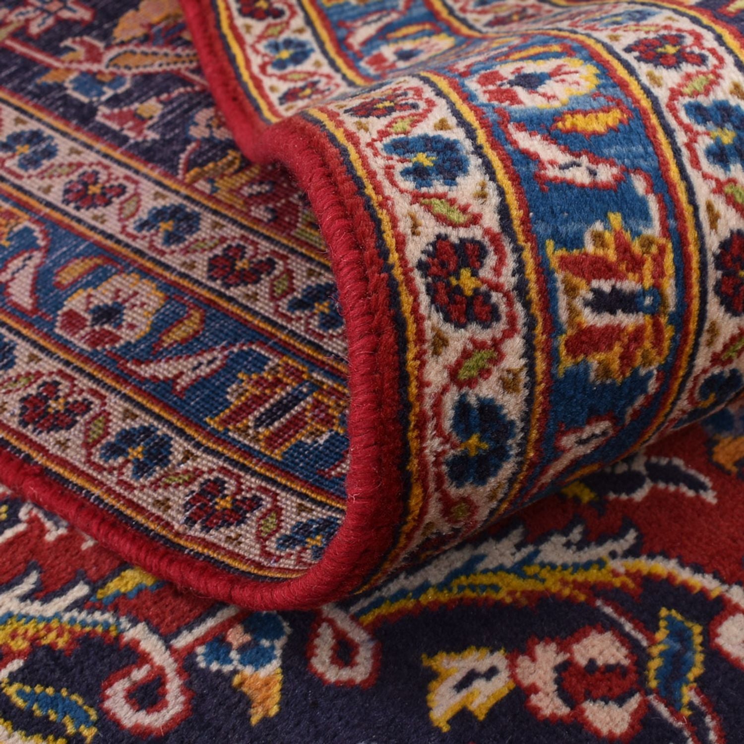 Alfombra persa - Keshan - 390 x 294 cm - rojo