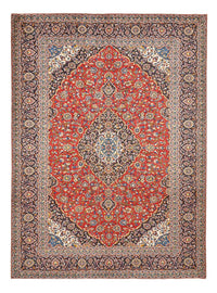 Alfombra persa - Keshan - 398 x 300 cm - rojo