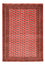 Alfombra Turkaman - 135 x 94 cm - rojo