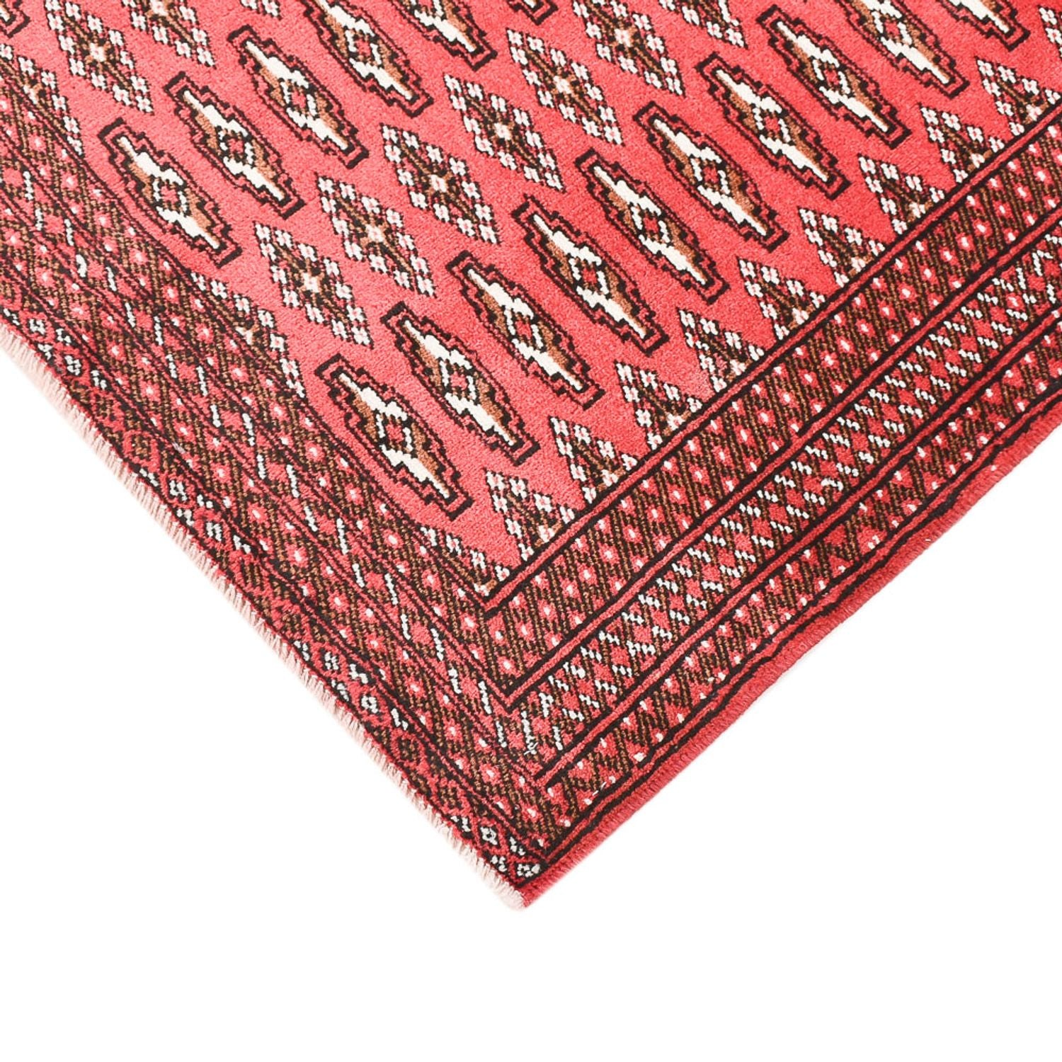 Alfombra Turkaman - 135 x 94 cm - rojo