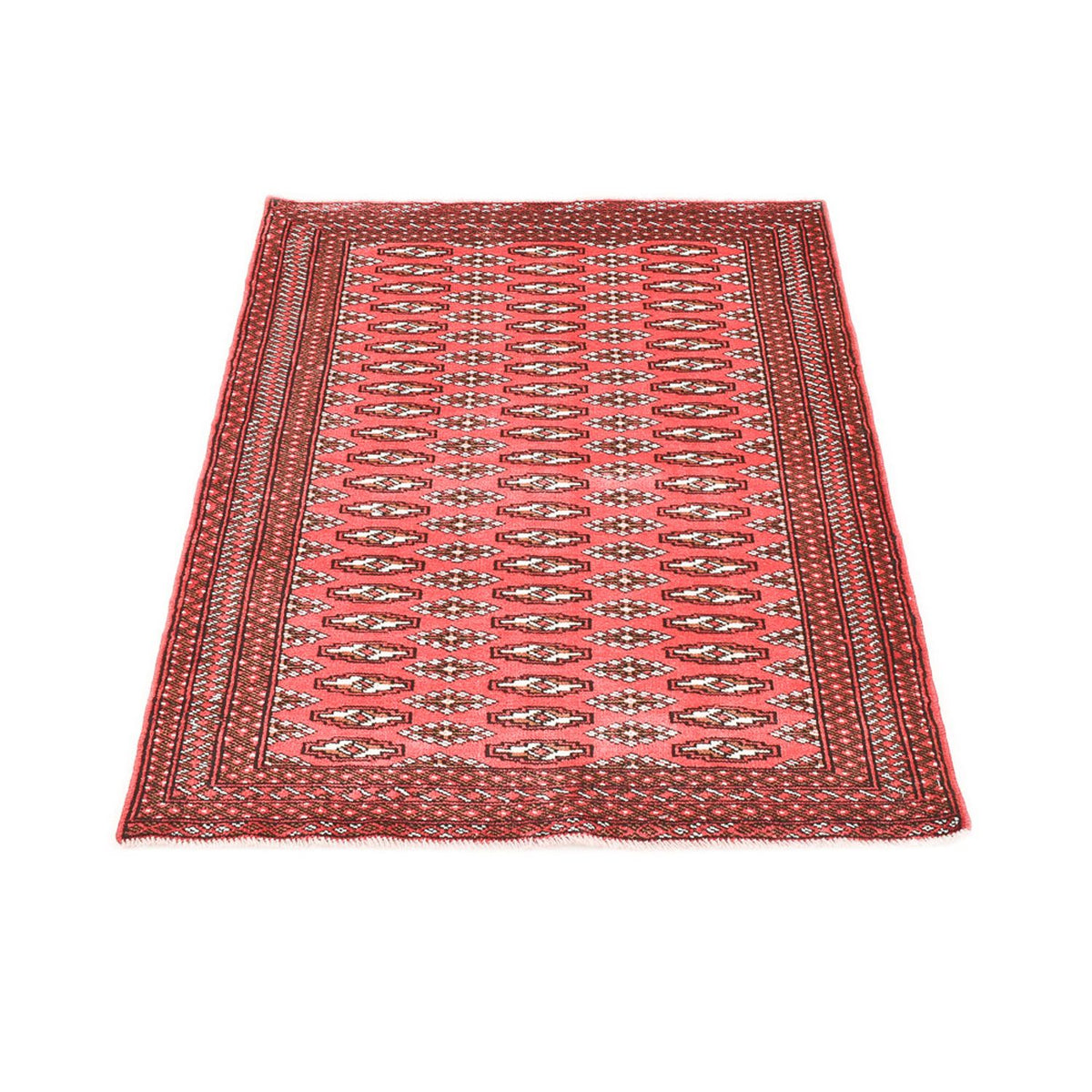 Alfombra Turkaman - 135 x 94 cm - rojo