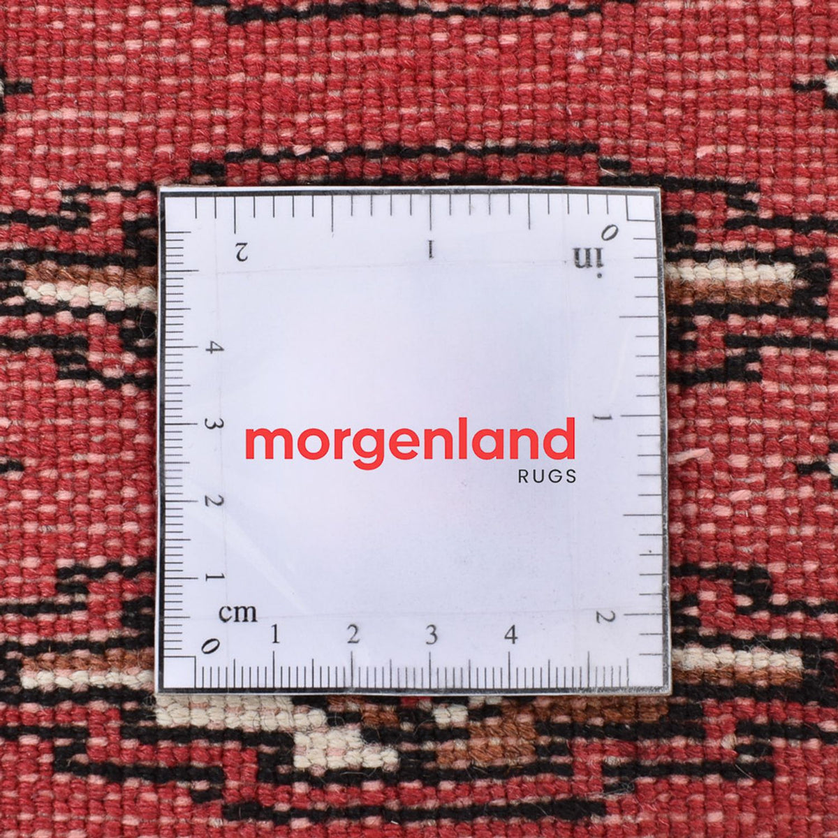 Alfombra Turkaman - 135 x 94 cm - rojo