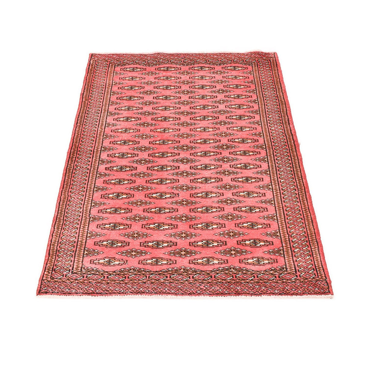 Alfombra Turkaman - 147 x 93 cm - rojo