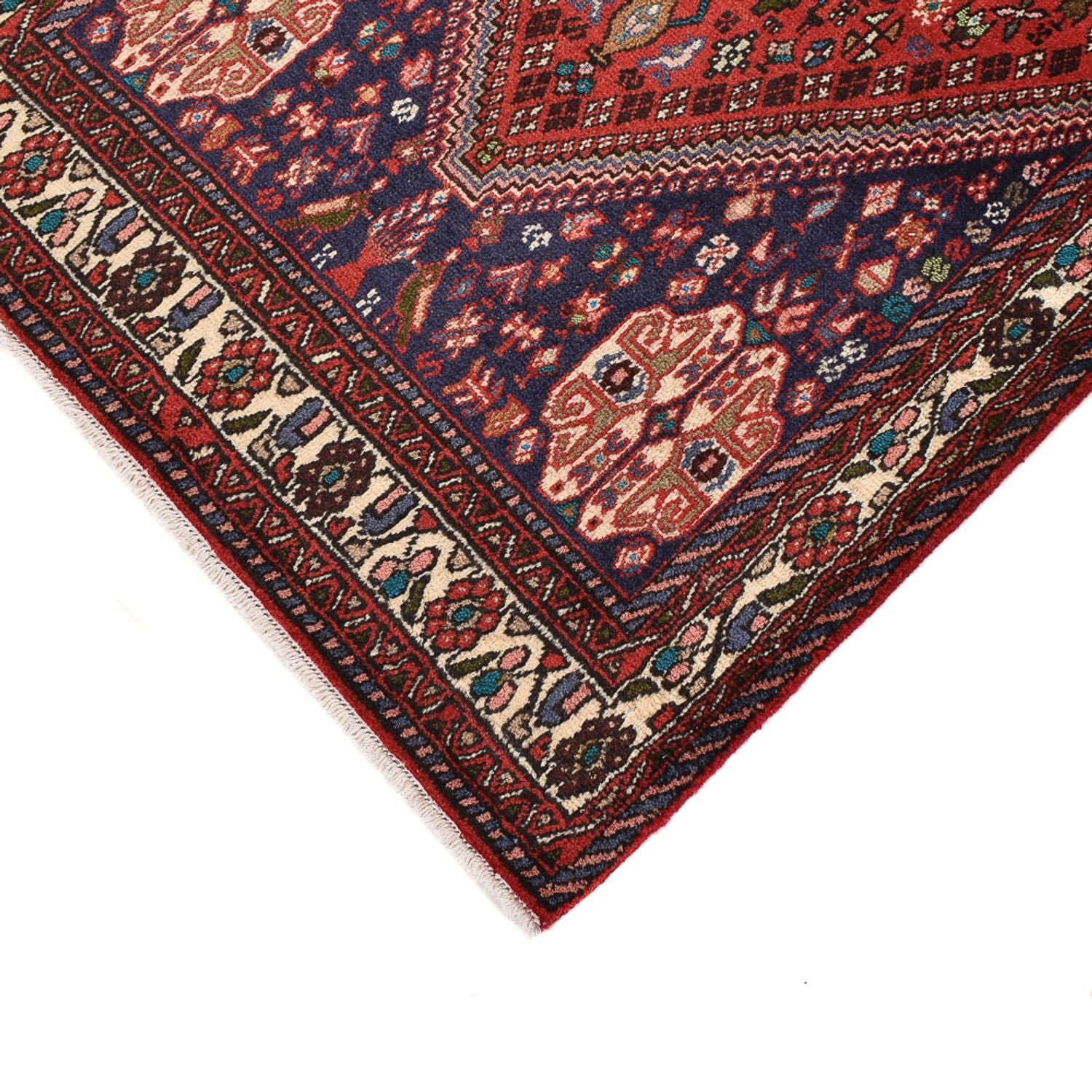 Alfombra de pasillo Alfombra persa - Nómada - 318 x 84 cm - rojo