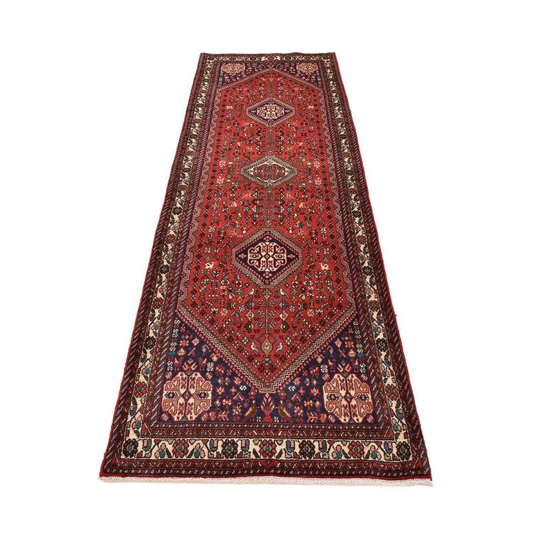 Alfombra de pasillo Alfombra persa - Nómada - 318 x 84 cm - rojo