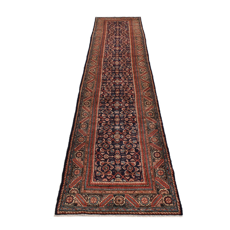 Alfombra de pasillo Alfombra persa - Nómada - 440 x 85 cm - beige oscuro
