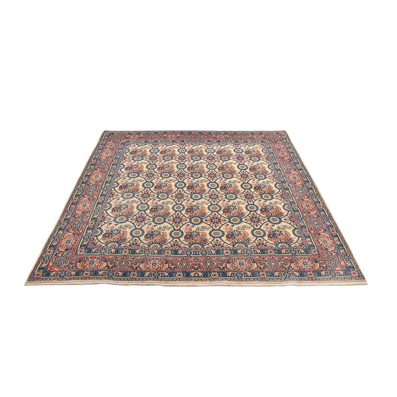 Alfombra persa - Keshan cuadrado  - 192 x 195 cm - multicolor