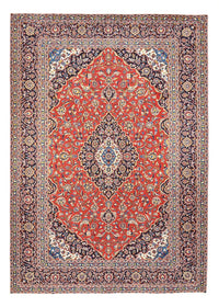 Alfombra persa - Keshan - 401 x 294 cm - rojo