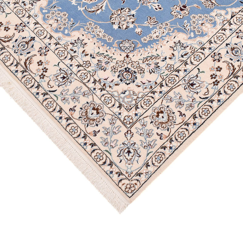 Alfombra Persa - Nain - Real - 242 x 158 cm - azul